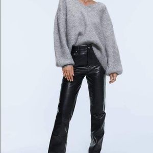 NWT Zara Mohair&Wool Sweater with Puffy Sleeves